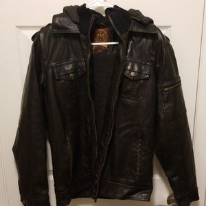 Men's leather jacket